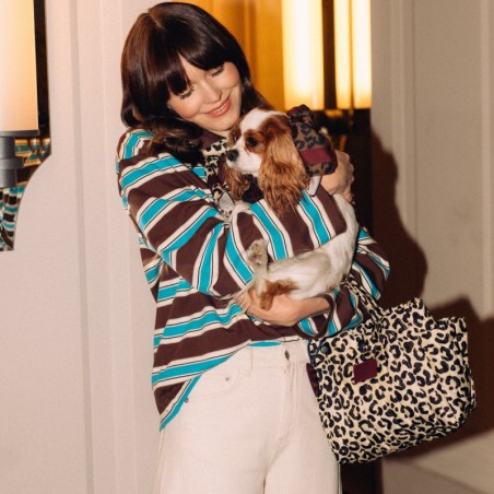 Käru korraldaja Magdalena Lamparska nailon LEOPARD CREAM