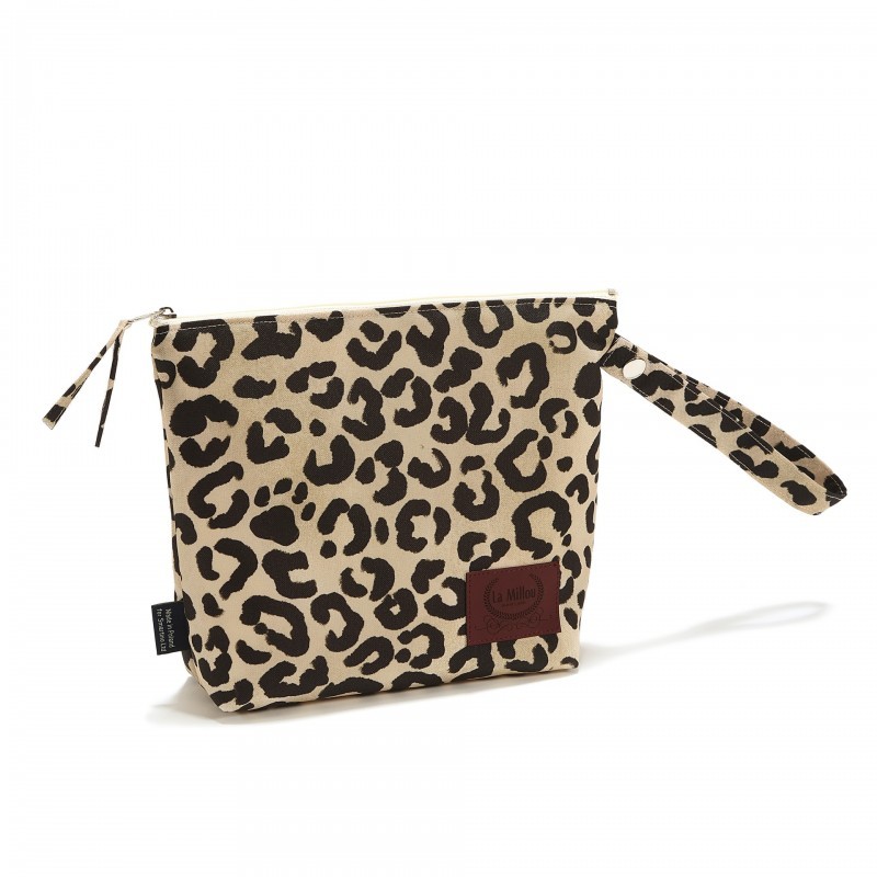 Magdalena Lamparska veekindel tualetitarvete kott LEOPARD CREAM