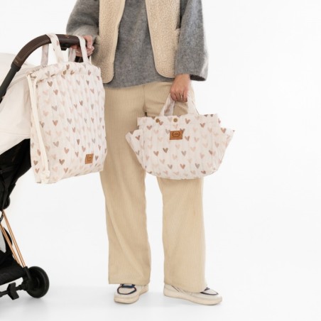 Käru seljakott nailonist HEARTBEAT BEIGE