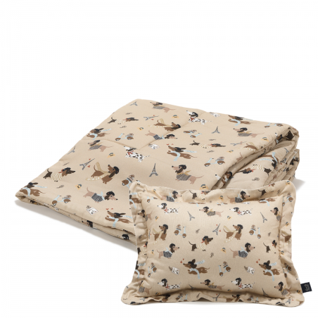 Bambusest voodipesukomplekt PIERRE THE DOG