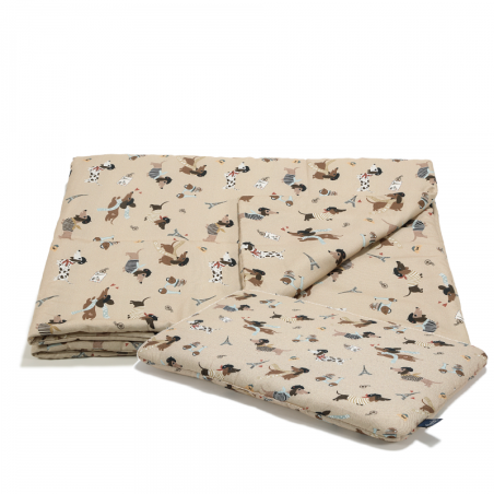 Bambusest voodipesukomplekt PIERRE THE DOG