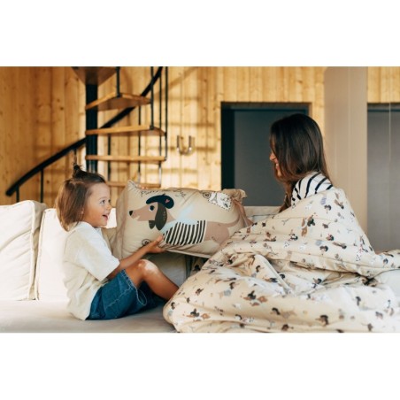 Puuvillane voodipesukomplekt PIERRE THE DOG