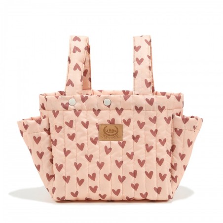 Käru korraldaja Nailonist HEARTBEAT PINK