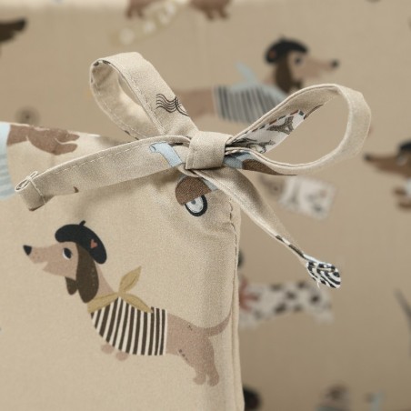 Voodipehmendus Cotton PIERRE THE DOG