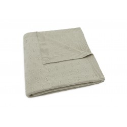 Kootud tekk 100x150 cm Grain Knit Olive Green