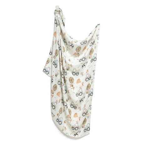 Bamboo Swaddle Muslin ABC FARM