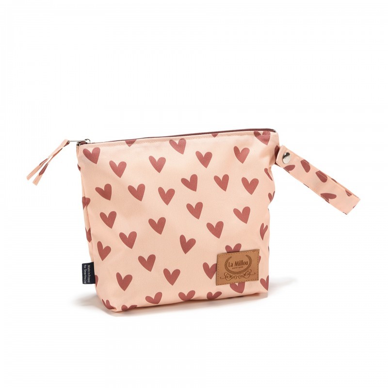 Veekindel tualetitarvete kott HEARTBEAT PINK