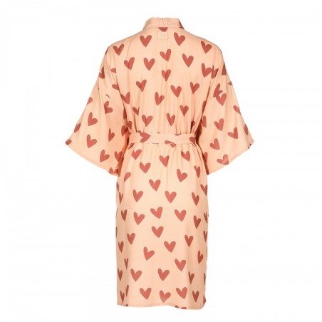 Bambusest kimono HEARTBEAT PINK