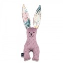 Kaisumänguasi Minky Bunny BOHO PALMS LIGHT Prantsuse lavendel