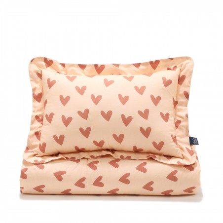 Puuvillane voodipesukomplekt HEARTBEAT PINK