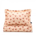 Puuvillane voodipesukomplekt HEARTBEAT PINK