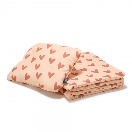 Puuvillane voodipesukomplekt HEARTBEAT PINK