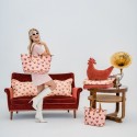 Ema kott Feria HEARTBEAT ROOSA