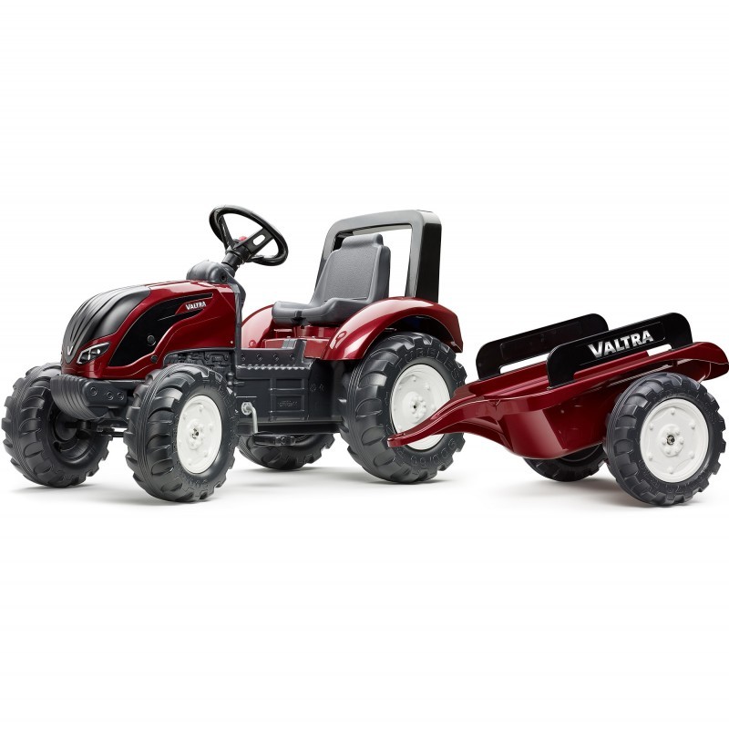 FALK Red Valtra S4 pedaaltraktor koos haagisega alates 3 aastast