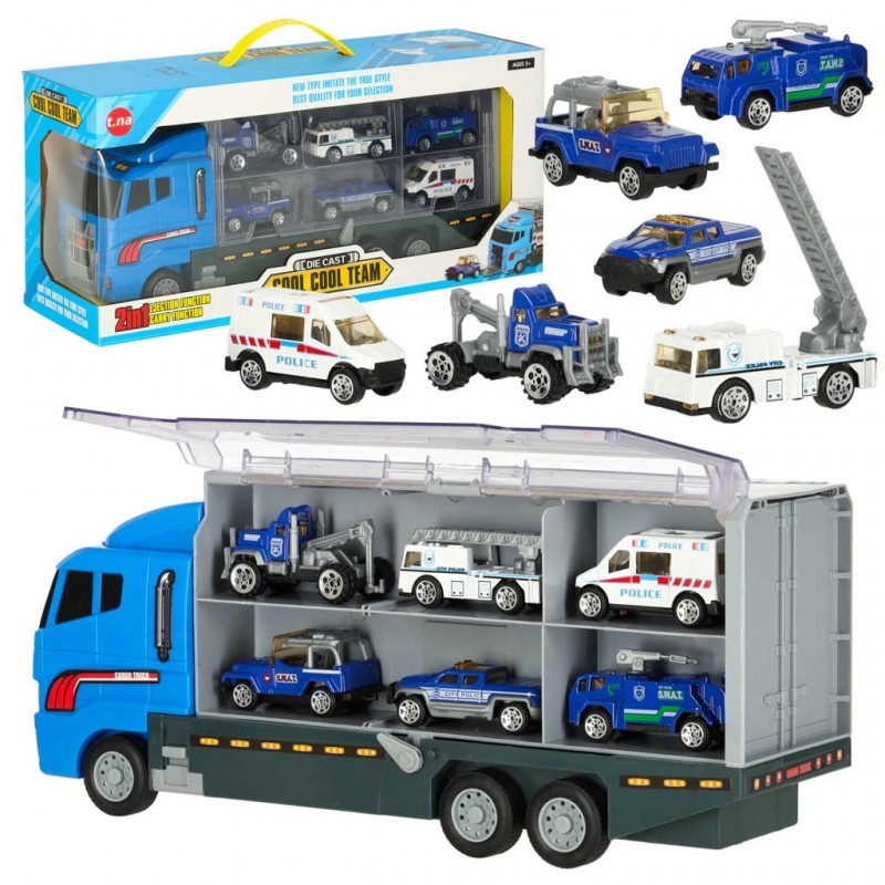 Transporter veoauto + metallist autod politsei