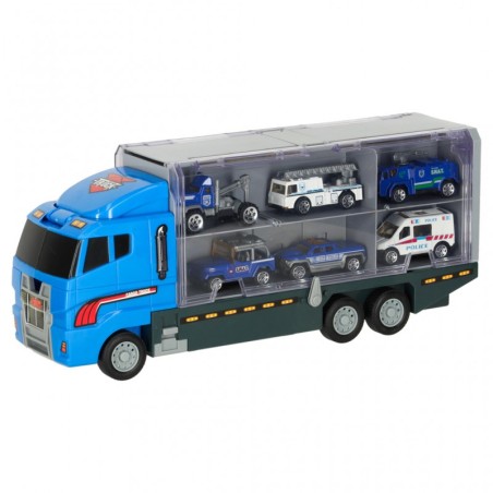 Transporter veoauto + metallist autod politsei