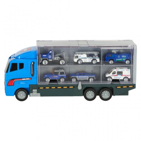 Transporter veoauto + metallist autod politsei