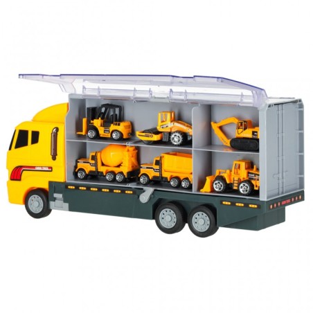 Transporter veoauto + metallist autod ehitusmasinad