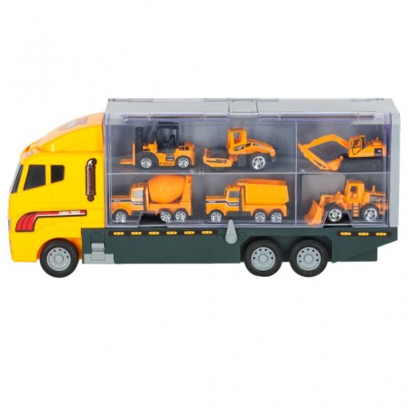 Transporter veoauto + metallist autod ehitusmasinad