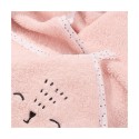 VANNIRÄTIK frotee kapuutsiga ROOSA