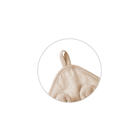 BAMBUS VANNIRÄTIK 100 X 100 cm TUMEBEEŽ