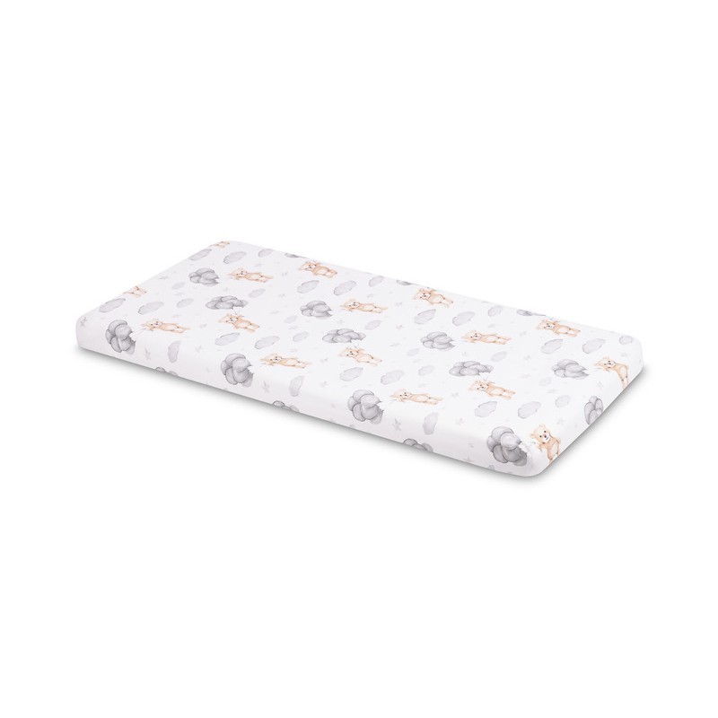 Voodilina TEDDY GRAY 60X120 CM