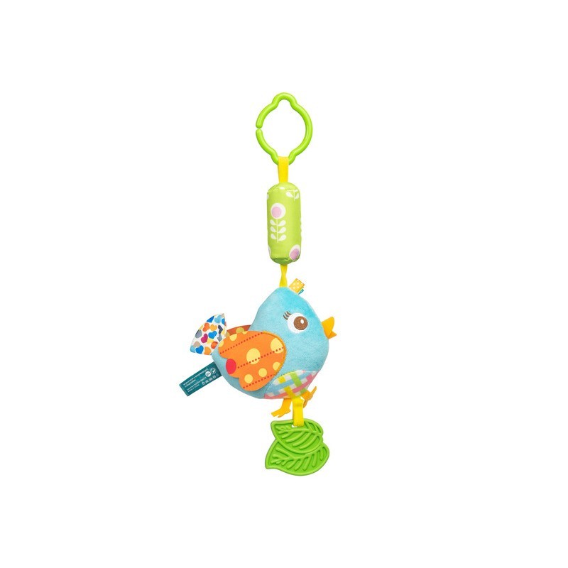 VÄRVILINE Vankri ja turvahälli MÄNGUASI RIPUTUS LIND