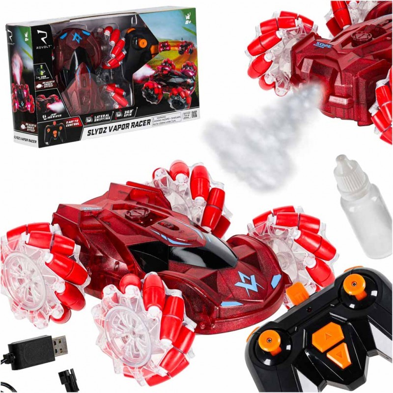 Kaugjuhitav Drift Off-Road auto REVOLT Vapor Racer 360 punane
