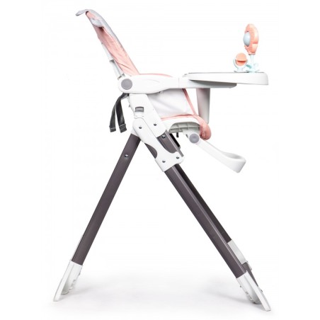 Kokkupandav söögitool roosa