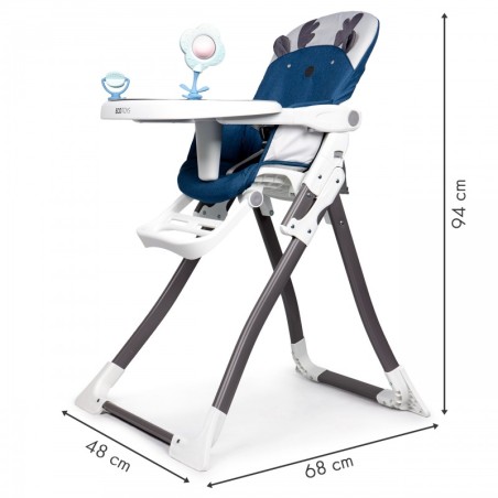 Kokkupandav söögitool põhjapõtradega