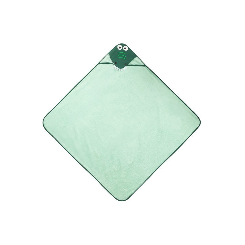 VANNIRÄTIK 100x100 KROKODILL ROHELINE