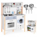 Laste mänguköök helide, LED-i, ahju, pesumasina ja tarvikutega