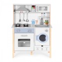 Laste mänguköök helide, LED-i, ahju, pesumasina ja tarvikutega