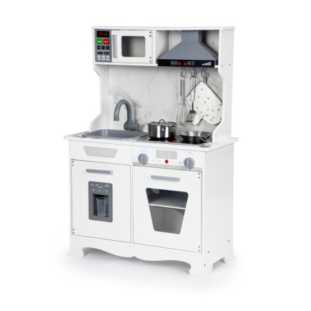 Puidust mänguköök lastele helidega LED + tarvikud