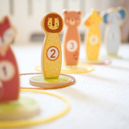 Puidust oskusmäng rõngad 15 osa