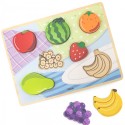 Puidust pusle monssori 2-in-1 pusle puuviljad