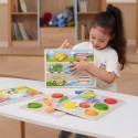 Puidust pusle monssori 2-in-1 pusle puuviljad