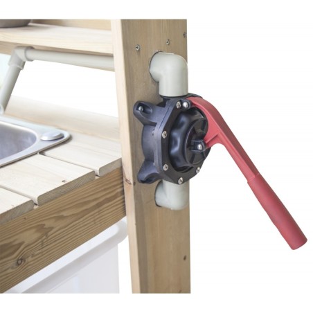 Mudaköök Classic World EDU puidust valamu ja päris veega, immutatud männipuit