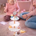 Maiustuste vaagen Puidust alus Tassikoogid Koogid