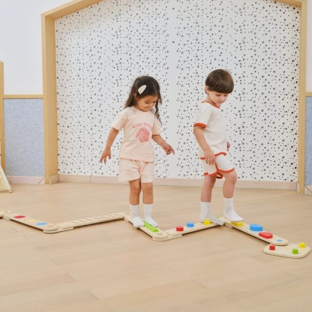 Puidust tasakaalu moodul rada lastele