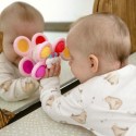 Beebimänguasi Space Spinner Pop-it Sensory Mänguasi Vahetatav 3 tk Roosa.