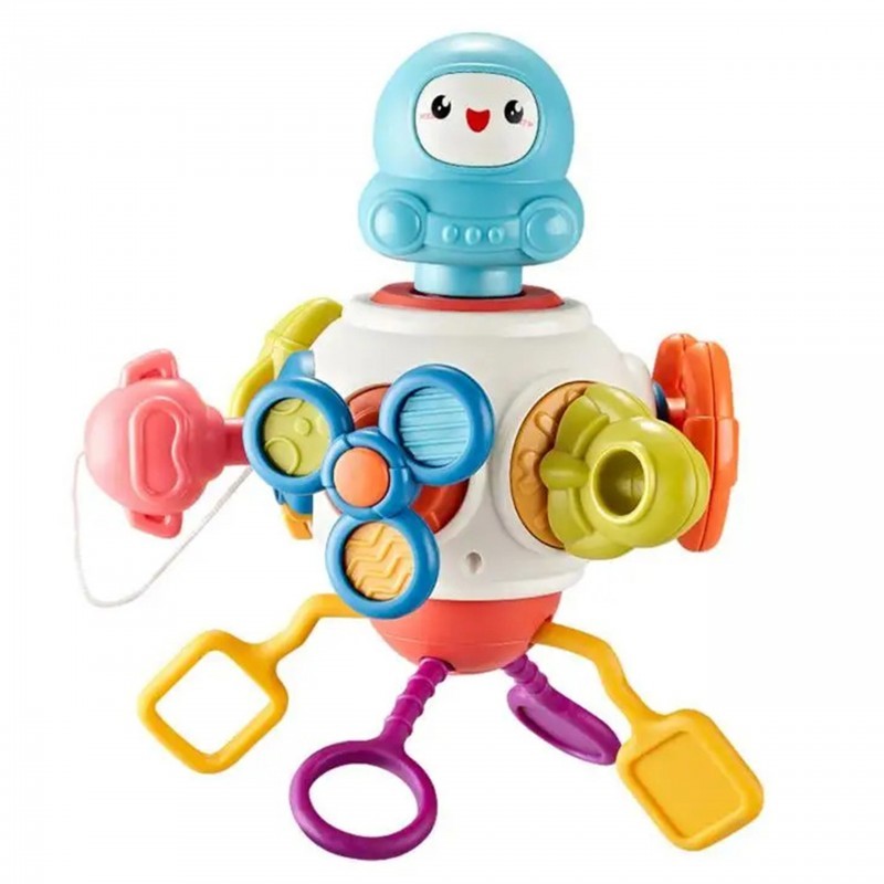 Beebimänguasi Montessori sensoorne kuubik 8 ühes