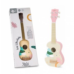 Puidust Ukulele kitarr lastele, roosa