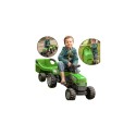 Suur PowerTrac pedaalidega traktor XXL haagisega