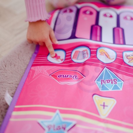 Suur muusikaline matt 2 ühes interaktiivsed trummid ja klaver