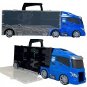 Veoautode transpordikomplekt 3in1 sinine politsei