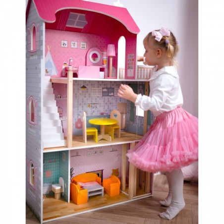 VIGA Large Wooden Dollhouse