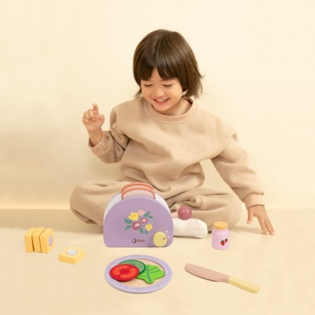 CLASSIC WORLD Puidust hommikusöögiröster koos tarvikutega 13 tk.