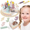 TOOKY TOY puidust takjaga lõigatav sünnipäevatort