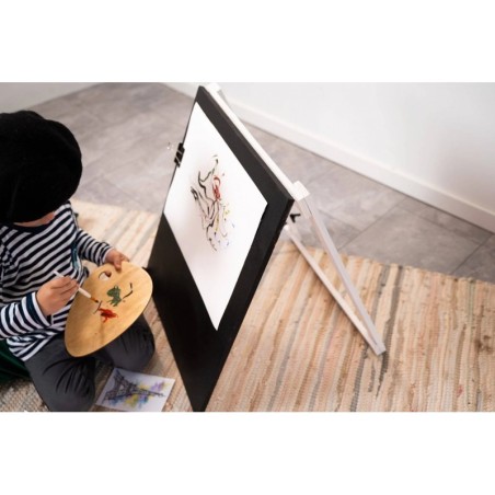 Laste puidust kriiditahvel joonistustahvel